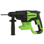 Перфоратор аккумуляторный G24HD, Greenworks 24В без АКБ и ЗУ