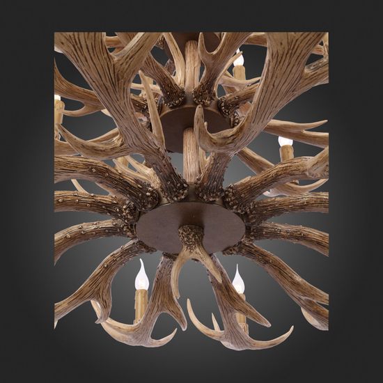 SL153.703.27 Люстра подвесная ST-Luce Светло-коричневый E14 27*40W (из 3-х коробок) RENNA