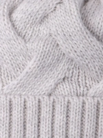 Шапка для девочки на завязках на осень