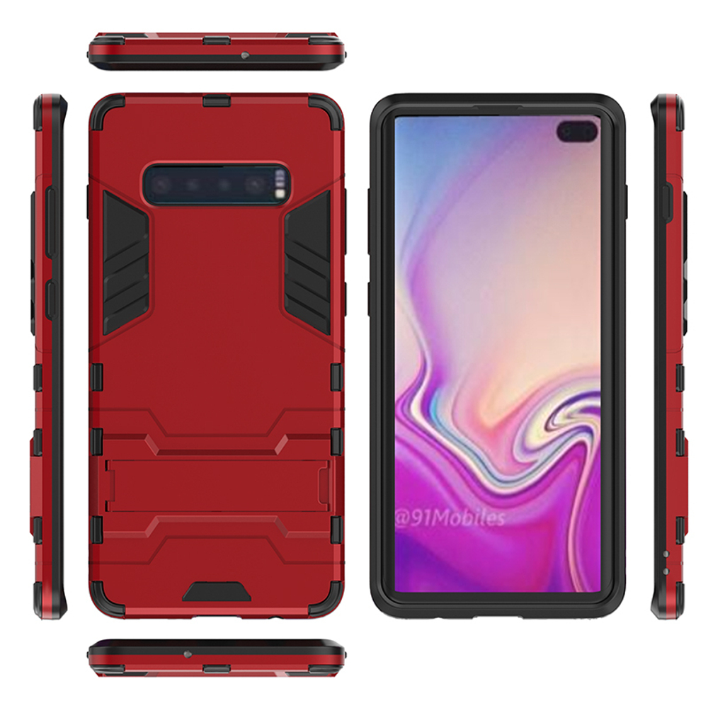 Противоударный чехол Transformer-2 с функцией подставки для Samsung Galaxy S10 Plus