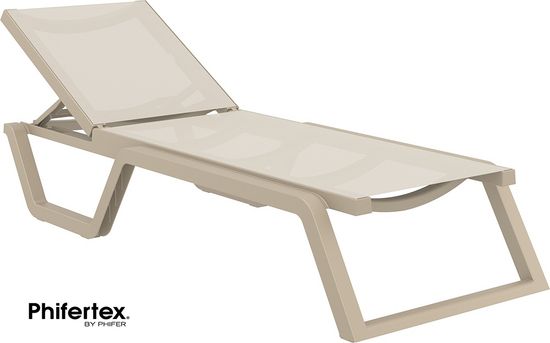 Шезлонг-лежак пластиковый Rio