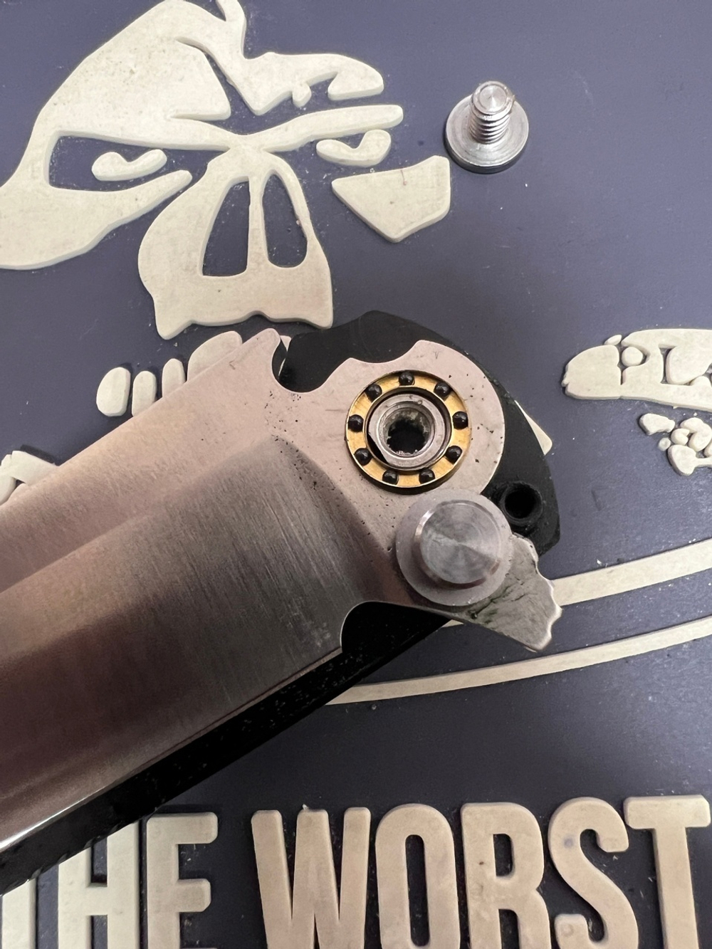 Нож Pro-Tech Malibu Reverse Tanto (синий) 5202