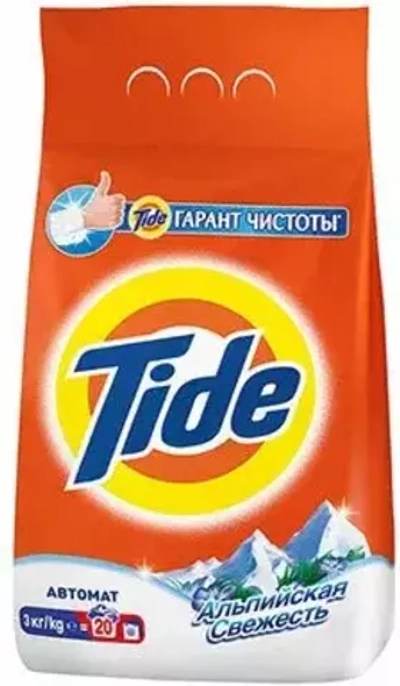 ТАЙД  3кг автомат  АЛЬПИЙСКАЯ СВЕЖЕСТЬ  *1*6 подд252