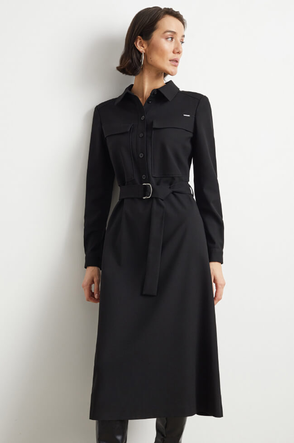 51203 Платье женское (черный)