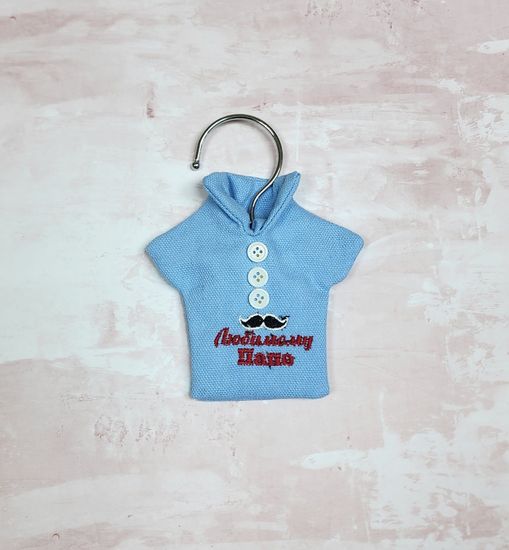 Ароматизатор рубашка с вышивкой "Любимому папе"