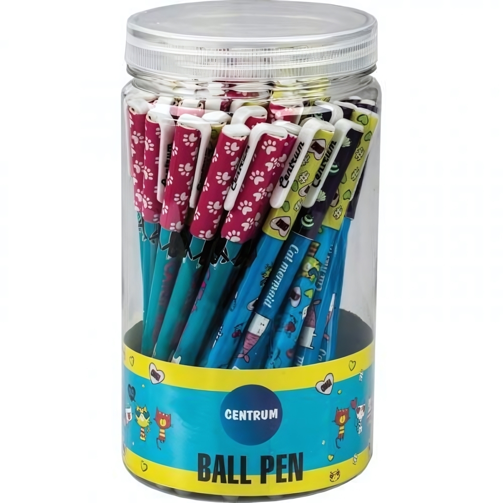 Ручка пиши-стирай гелевая 0.5мм. синяя "Cат" (Центрум)