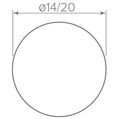 052 светлый графит Заглушка самоклеющаяся F20(1л.=28шт)