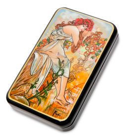 Народные промыслы ШК-55/183-C Шкатулка «Лето» исп. Маркова