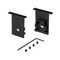 Набор заглушек Arlight SL-Comfort-2542-F Black c отверстием 031783