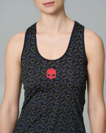 ОДЕЖДА ДЛЯ ТЕННИСА Женская, Майка HYDROGEN TENNIS BALL TECH TANK .