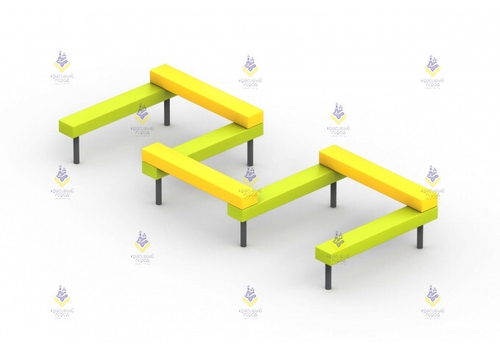 Бум бревно «Змейка-2»