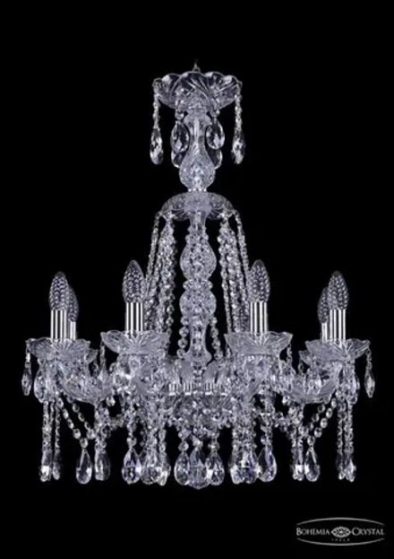 Подвесная люстра Bohemia Ivele 1413/8/200/XL-66/Ni