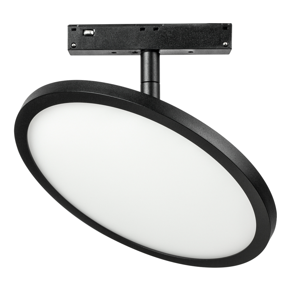 209747 Светильник поворотный 48V д/трека UNO LED 12W 1000LM 180G ЧЕРНЫЙ МАТОВЫЙ 4000K