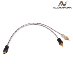 AUDIO NOVA RC4-2M1F ECO Сигнальный кабель RCA, Y-адаптер:2штекера–1гнездо