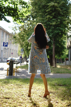 Кардиган "Кандинский", по мотивам картины Кандинского «Небесно-голубое»