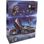 Пакет подарочный «Гонка» 31*40*12 см