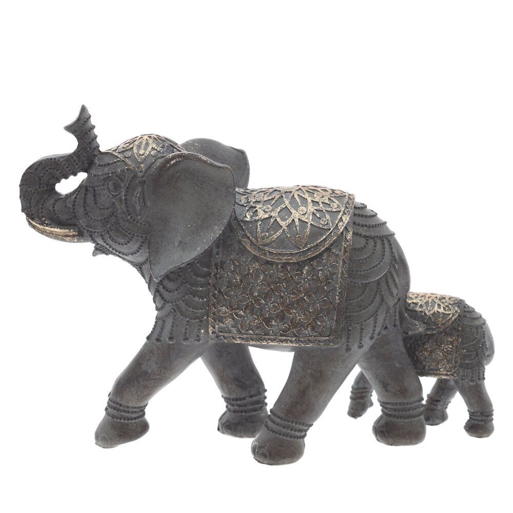 GAEM Фигурка декоративная "Слоны", L26 W10,5 H18,5 см