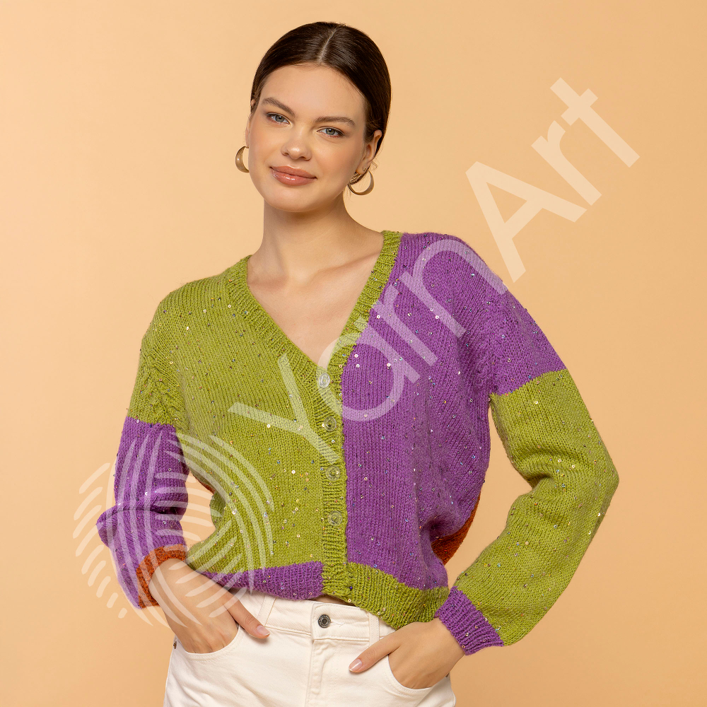 Пряжа YarnArt Alpaca Gold Paillettes (9302)