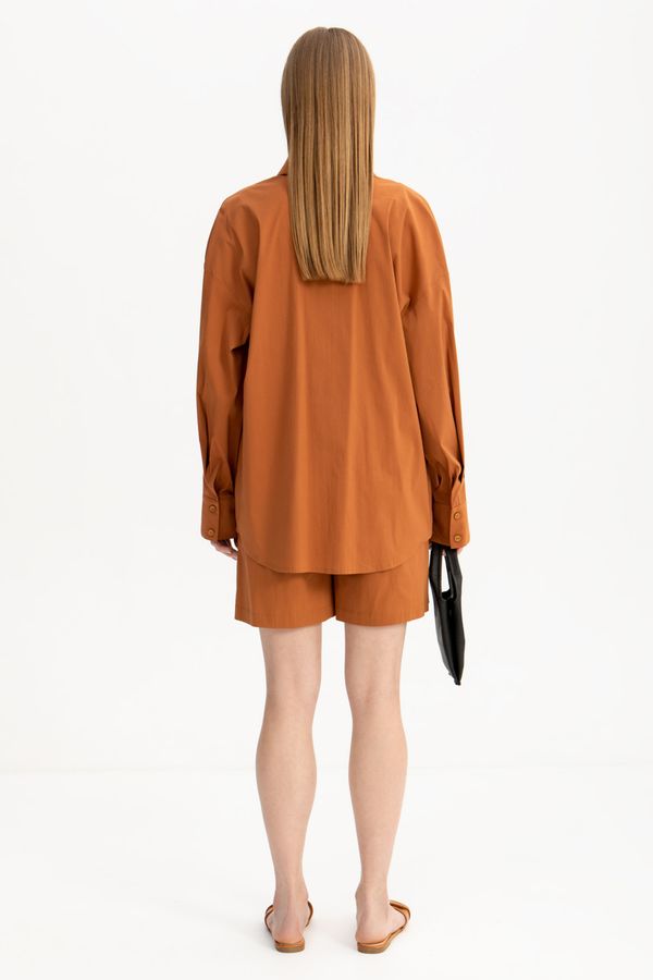 Рубашка оверсайз