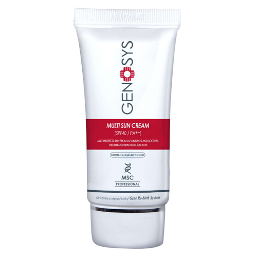 GENOSYS Multi Sun Cream SPF 40+ PA++ | Cолнцезащитный мультифункциональный крем, 40 мл