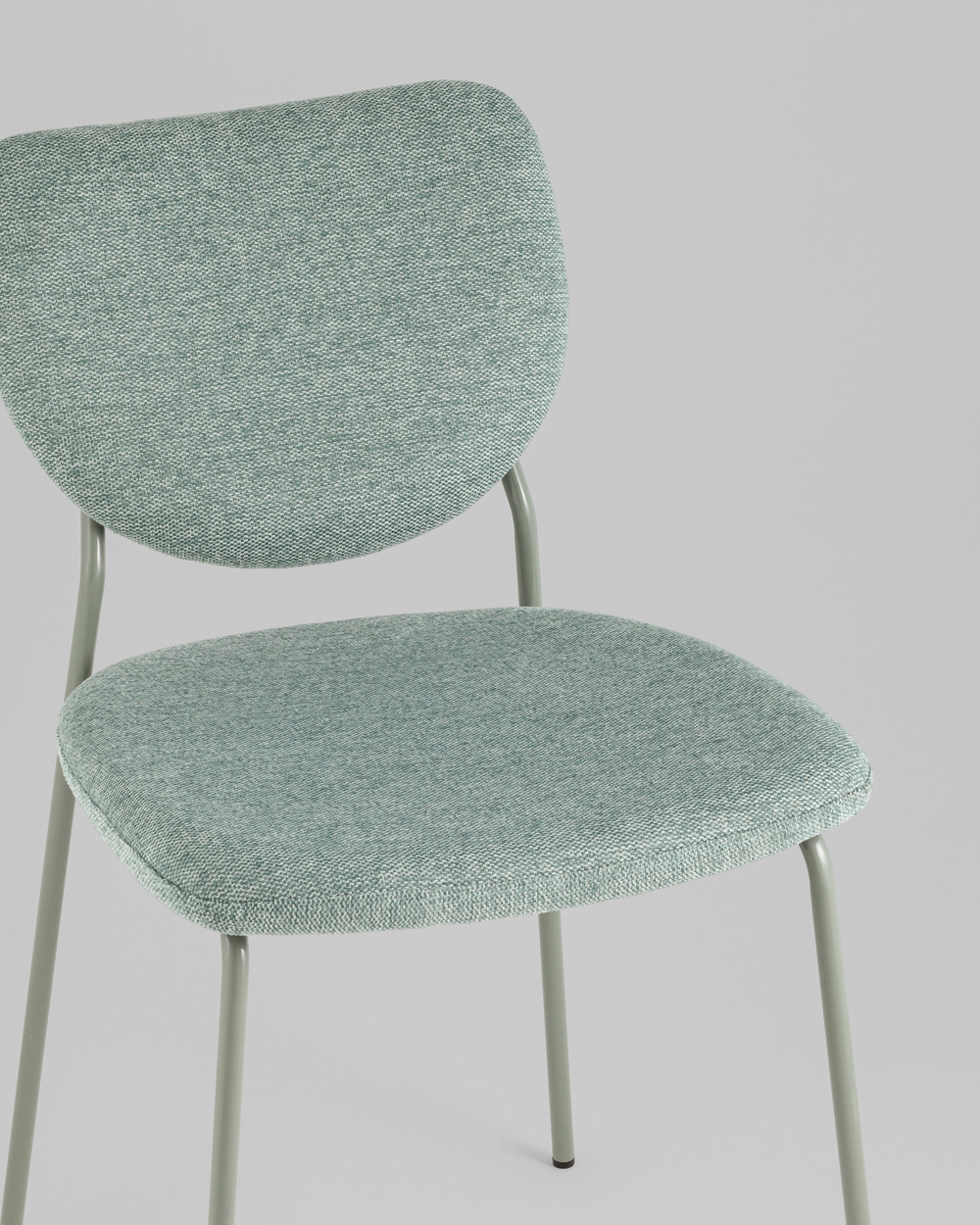Стул обеденный Gigi шенилл зеленый