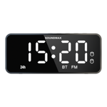Радиочасы-будильник SOUNDMAX SM-1520 белое свечение