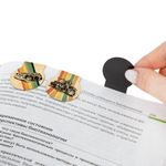 Закладки для книг МАГНИТНЫЕ, "AUTO", набор 6 шт., 30х25 мм, BRAUBERG, 113167