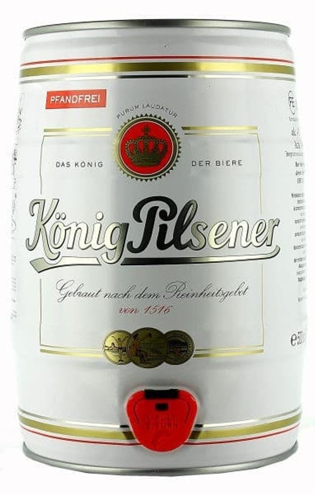 Пиво Кёниг Пилснер / Konig Pilsener 5л