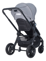 Коляска модульная 2в1 Baby shell (BBS-19 Light grey/Светло серый/черная рама)