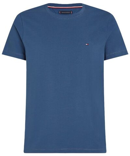 Теннисная футболка Tommy Hilfiger Stretch Slim Fit - Blue