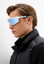 Спортивные очки 100% Speedcraft SL / Movistar Team White / HiPER Blue Multilayer Mirror Lens