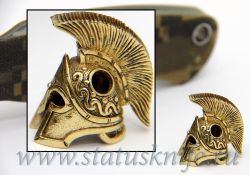 Темлячная бусина Шлем Спартыфотография - 2