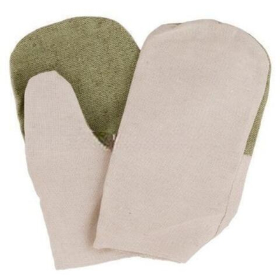 Рукавицы х/б утеплитель ватин с брез. налад. (1 пара) (1/100 шт.)