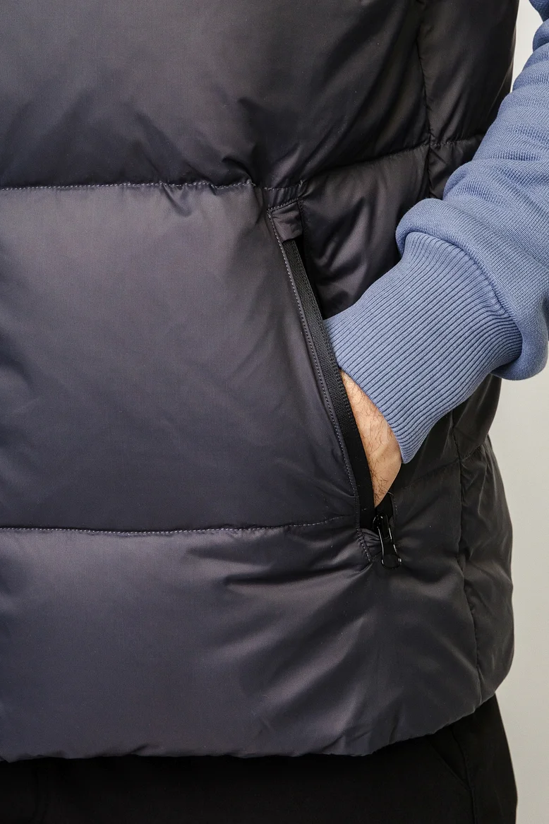 Жилет "НОХО" утеплённый, унисекс, цвет "Стальной ледник"