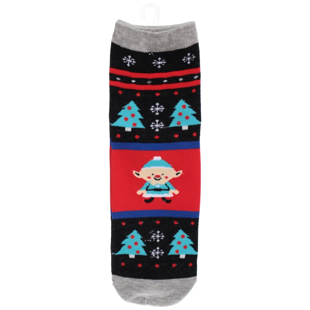 Носки женские «Fashion ZIMA», микс 5 дизайнов, р-р 36-39 (крючок, пакет, стикер)