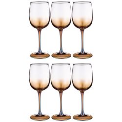 НАБОР БОКАЛОВ ИЗ 6 ШТ "КАРАМЕЛЬНЫЙ ОМБРЕ" 420 МЛ