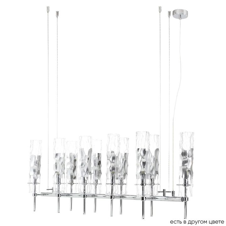 Подвесная люстра Crystal Lux Primavera SP10 Chrome