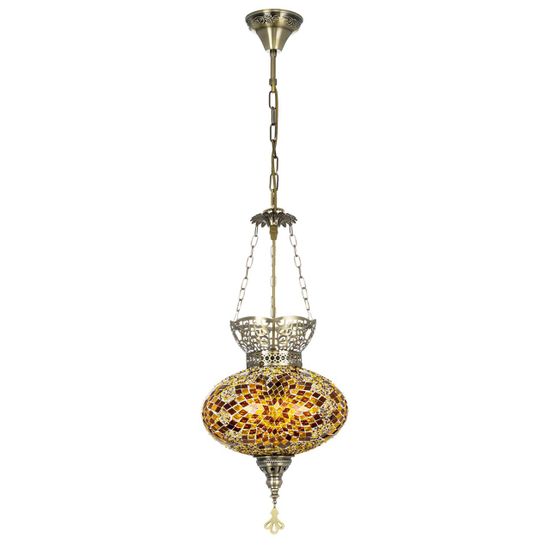 CL419125 Каир Мозаика Янтарь Подвес
