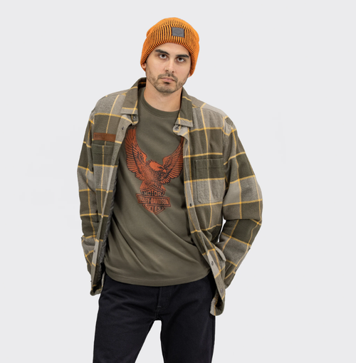 Куртка-рубашка Vintage Plaid Harley-Davidson