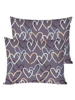 Постельное белье Полисатин Мечта "Юнона" евро Наволочка 50х70 см 2 шт Простынь на резинке 180x200 см Пододеяльник 200x215 см