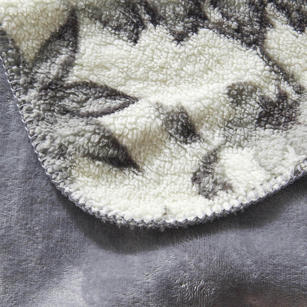 Плед 220х240 Sofi De MarkO Сильвана серый