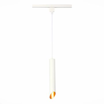 Подвесной однофазный трековый светильник 1*GU10 ST152.516.01 белый/золото ST-Luce