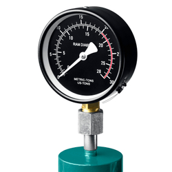 KRAFTOOL PMP-20, 20 т, гидравлический пресс с гидронасосом и манометром (43472-20)