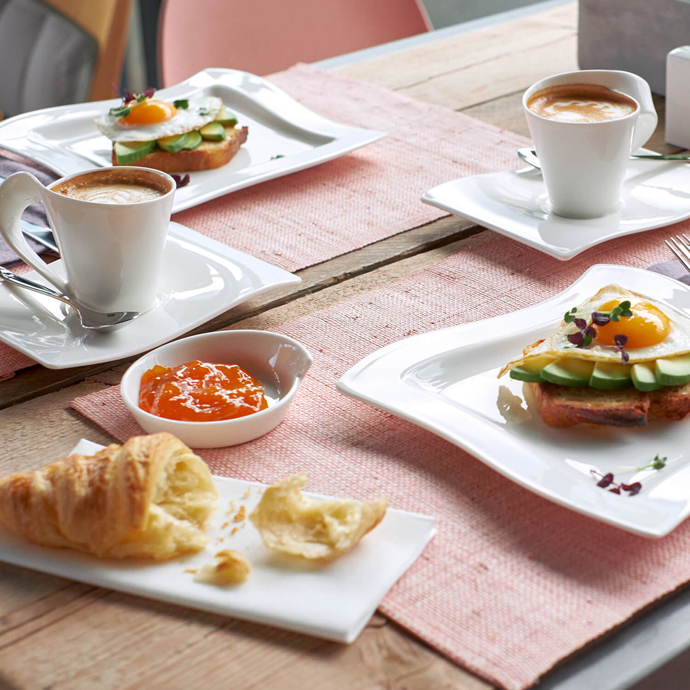Villeroy & Boch Чашка с блюдцем NewWave 200 мл для кофе 1025251300+1025251280