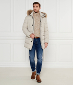 Пуховая куртка PARKER Hetrego - бежевый(8N436M F)