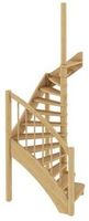 Лестница деревянная ЛС-04м