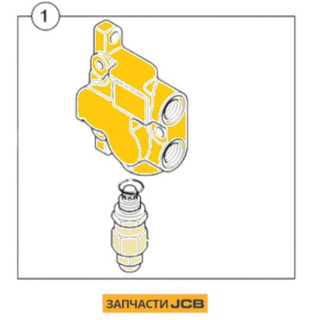 Клапан соленоид JCB 333/D0477