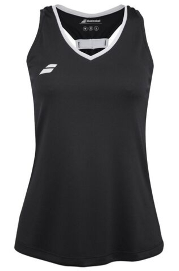 Женский топ теннисный Babolat Play Tank Top Woman - черный