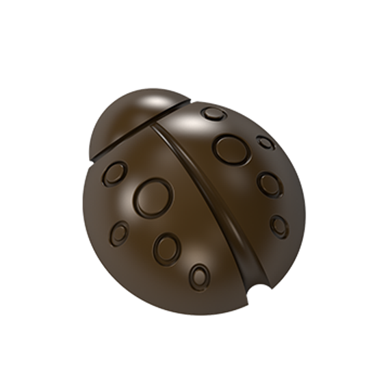 1050 | Форма для шоколадных конфет &quot;Божья коровка&quot; (275*135 мм)