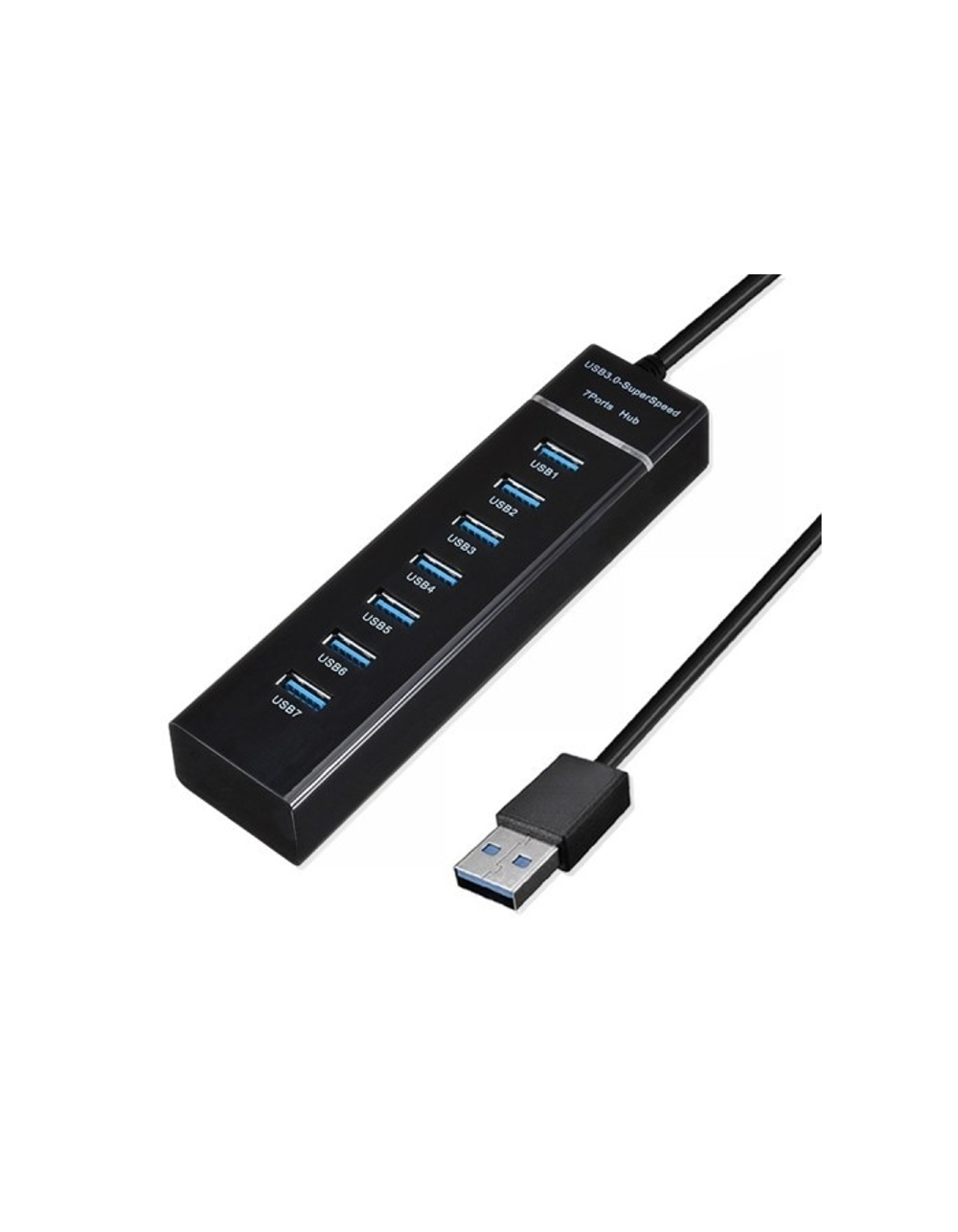 KS-is KS-568 USB хаб 7 x USB 2.0 F в USB 3.0 Type A M с БП